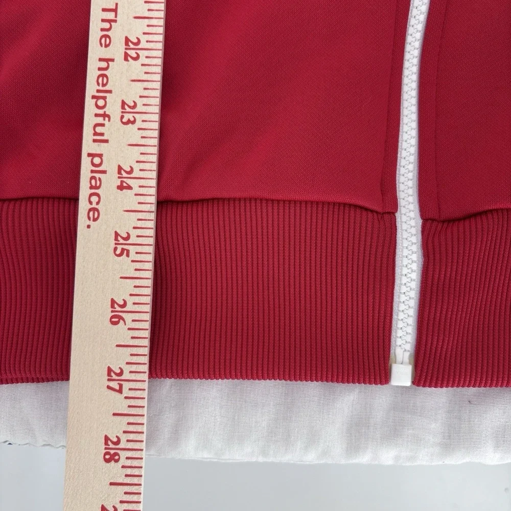 Puma Track Soccer Jacket Men M Red Blue Chile Football Texas Star Flag Logo RARE
